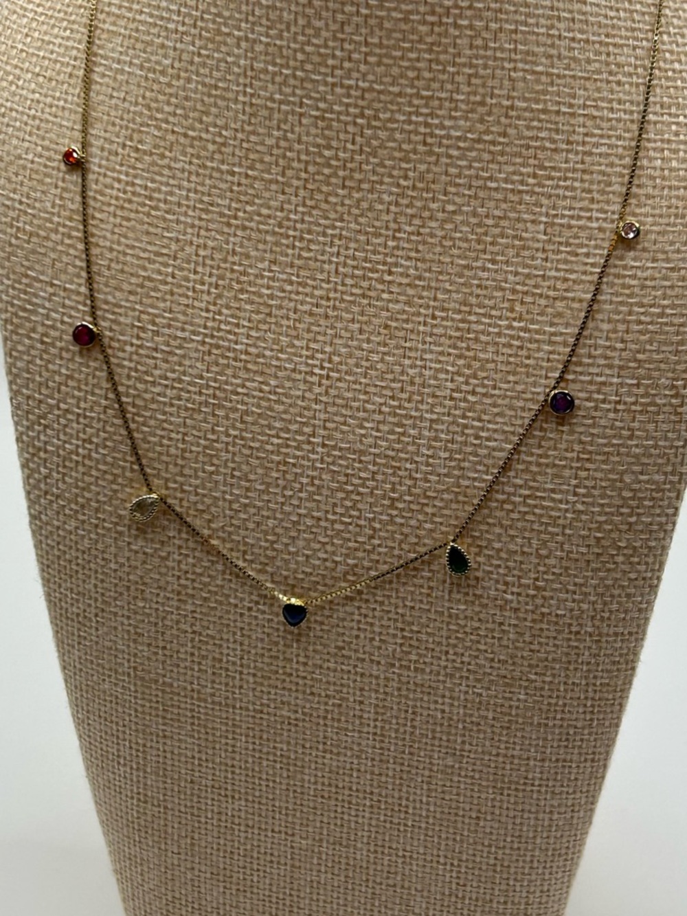 Sterling Silver Gold Necklace